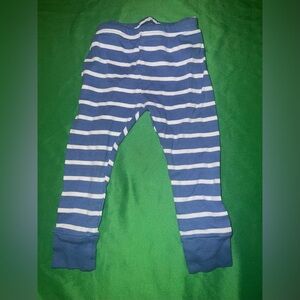 Carter's Blue and White Striped Baby Pants 12 Months